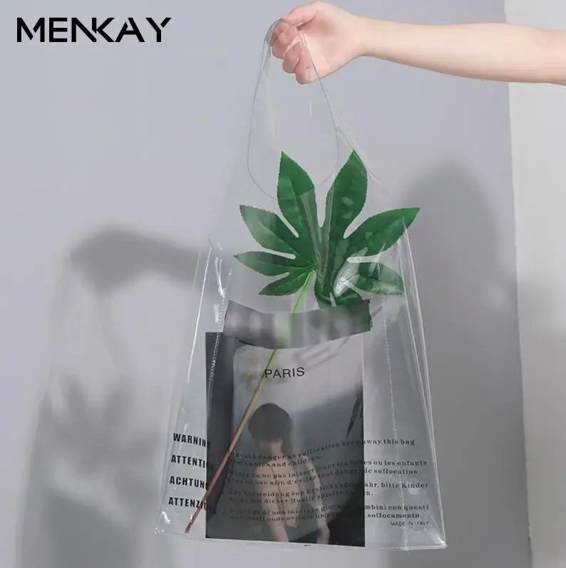 [MENKAY] лента из ПВХ с мешком для Для женщин сумка надписью отправить кошелек шопинг
