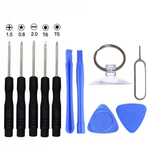 11Pcs Slotted 2 0 PH000 Torx T5 T6 Pentalobe 0 8 Screw Driver Opening Pry Tool