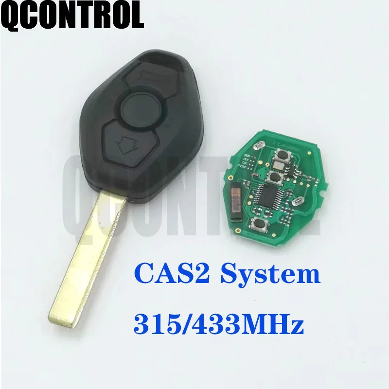 

QCONTROL Car Remote Key DIY for BMW CAS X3 X5 Z3 Z4 Z8 3/5/6/7 Series Keyless Entry Transmitter for CAS2 System