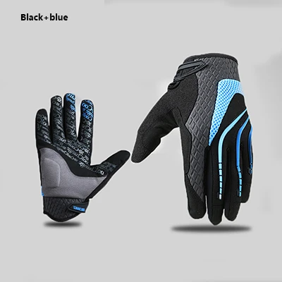 Coolизменить сенсорный экран ветрозащитные теплые велосипедные перчатки для мужчин и женщин MTB шоссейные перчатки для мотокросса перчатки для горного велосипеда - Цвет: 91032 blue