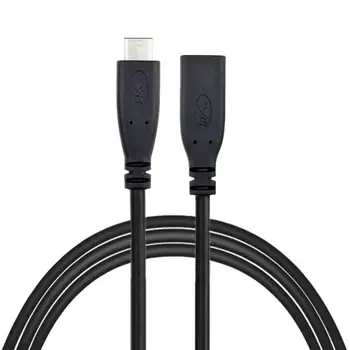 

10pcs/lot CY USB-C USB 3.1 Type C Male to Female Extension Data Cable for Laptop & Tablet 2m