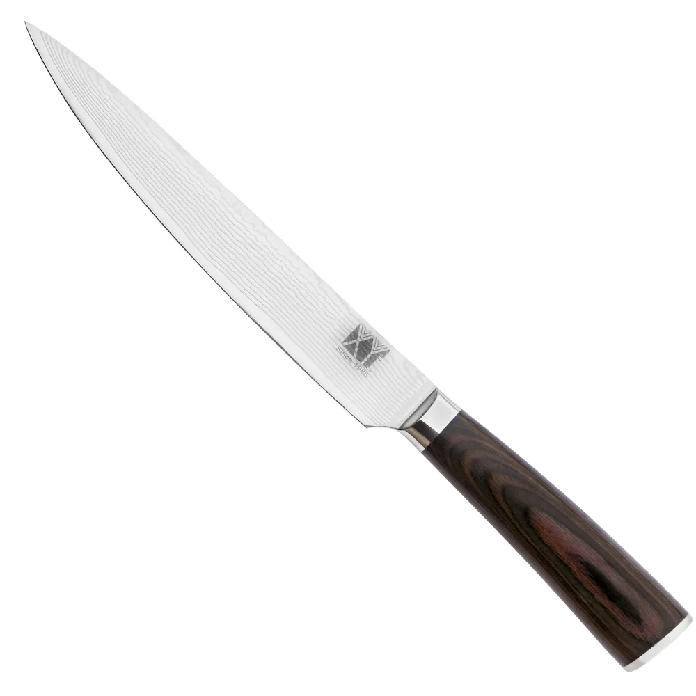 10 best kitchen knives sharp damascus knife 8 inch slicing knife vg10 damascus 10 best kitchen knives sharp damascus knife 8 inch slicing knife vg10 damascus