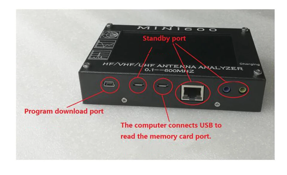 Clearance For Radio Mini600 HF VHF UHF Antenna Analyzer 0.1-600MHz SWR Meter 1.0-1999 5V/1.5A TF Card C6-007 5 Clearance For Radio Mini600 HF VHF UHF Antenna Analyzer 0.1-600MHz SWR Meter 1.0-1999 5V/1.5A TF Card C6-007 5