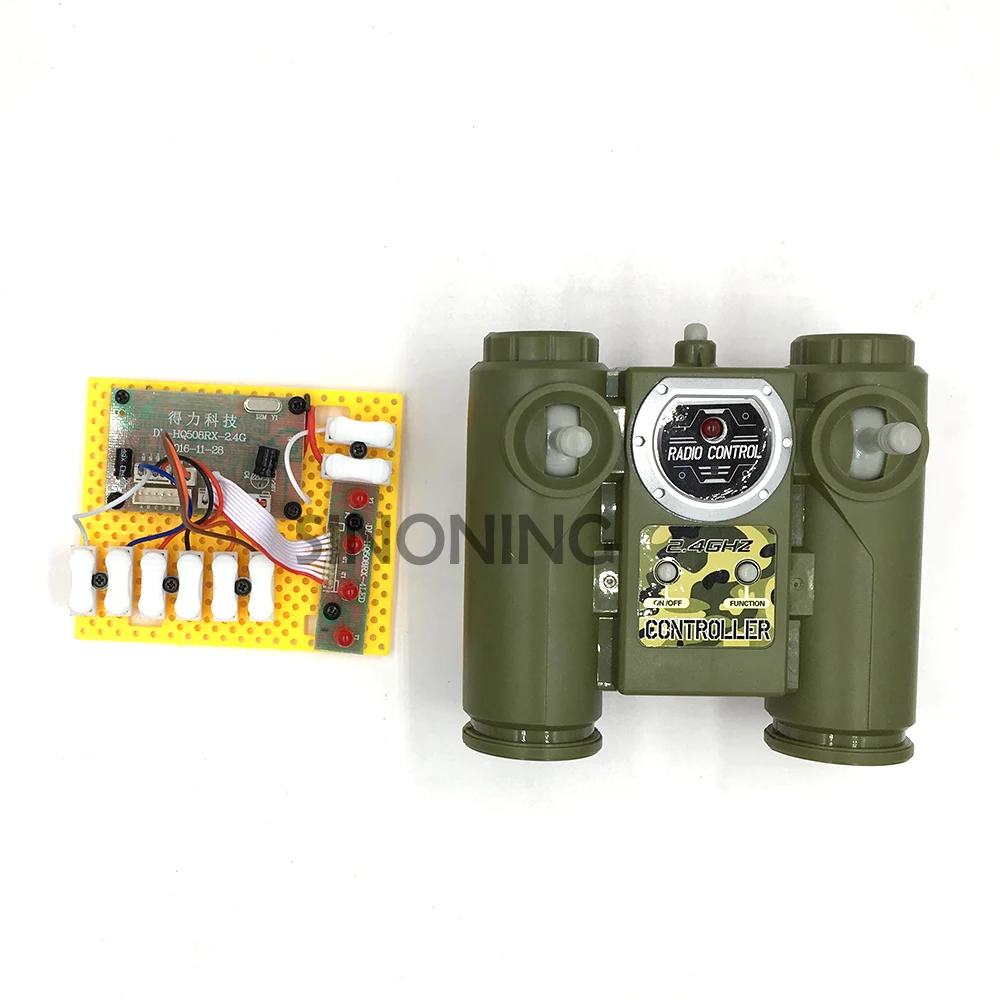 online 2017 Novo remoto 6CH 2.4 Ghz 30 metro Uso Fácil conexão rápida unidade de controle com placa do receptor de rádio módulo para diy carro tanque Shi