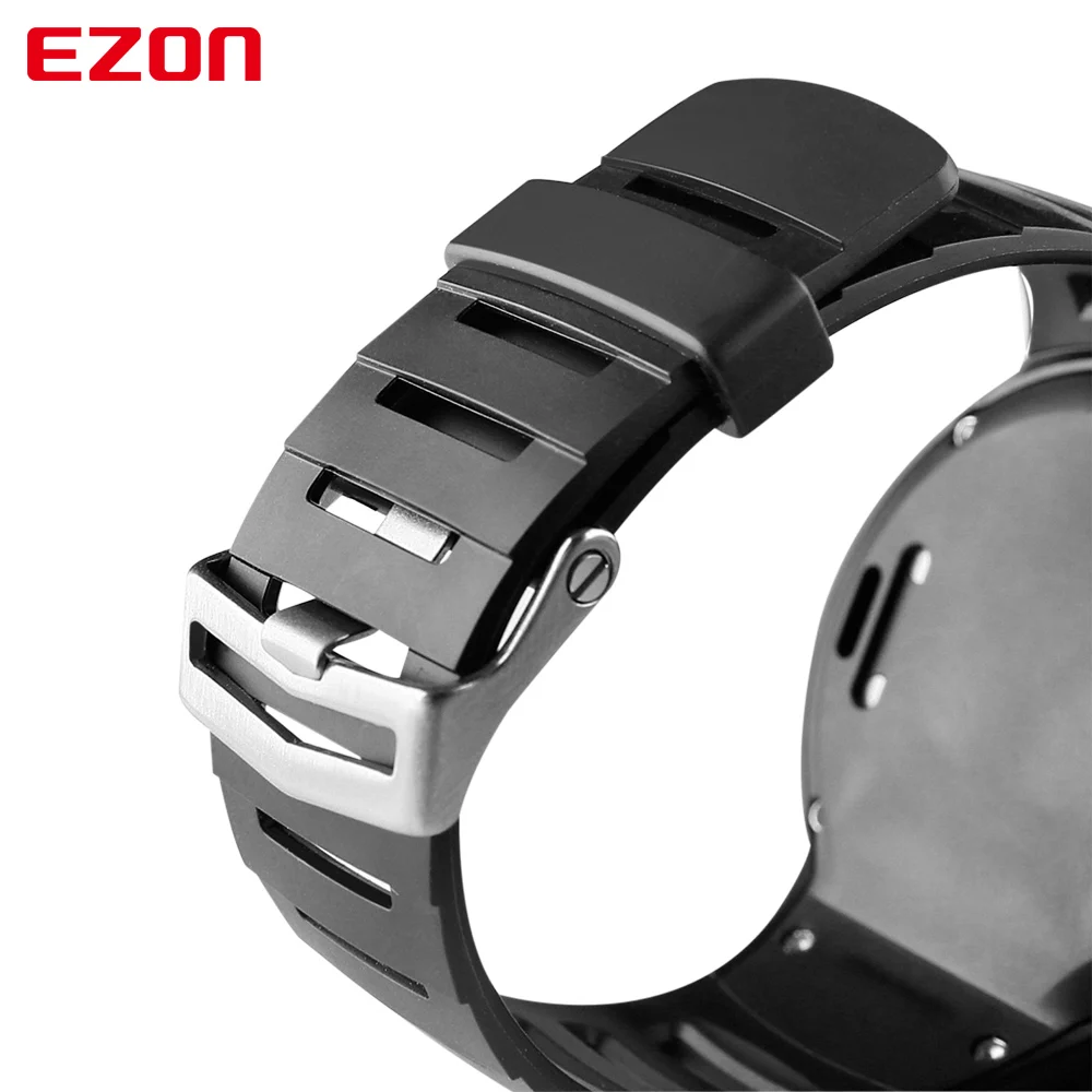 Спортивные фитнес часы EZON T033 пульсометр Bluetooth GPS трекер шагомер альтиметр