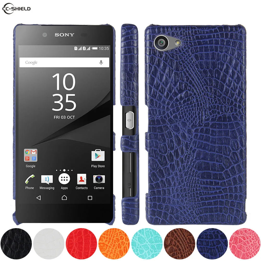 Leather for Sony Xperia Z5 Compact Case E5823 Z5c SO-02H Phone Bumper Fitted Suzuran Z5compact E 5823 PC Cover | Мобильные телефоны