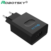 18 Вт Быстрая зарядка USB адаптер зарядное устройство для мобильного телефона Поддержка 3,0 ЕС/США Разъем для iPhone samsung Xiaoim huawei