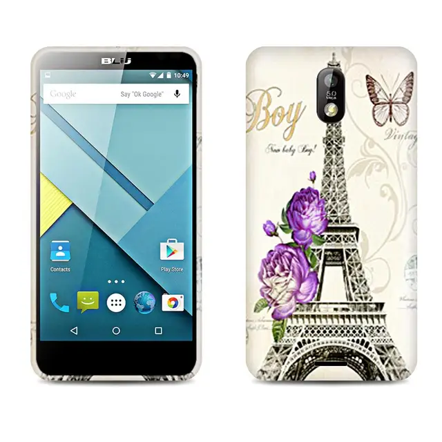 Blu Phone case Glossy Printed TPU Gel Soft Case For Blu studio G