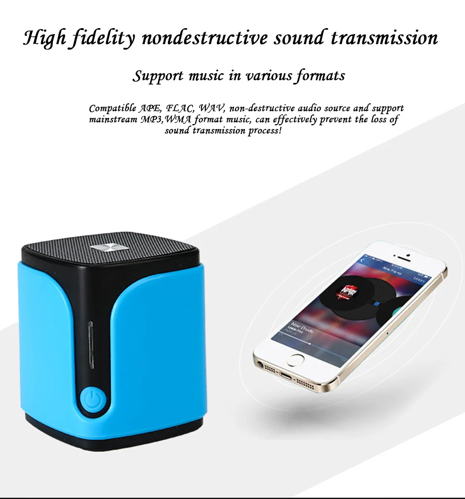 AIYIMA мини-динамик Caixa De Som портативный Bluetooth динамик s Bluetooth динамик Portatil De Gran Potencia с динамик для карты TF