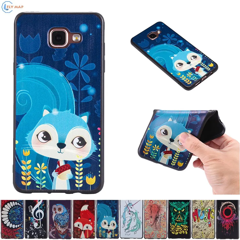 3D рельефный чехол для Samsung Galaxy A5 2016 A510 A56 TPU телефона A 510 A510FD SM-A510F SM-A510M A510F/DS SM-A510FD |