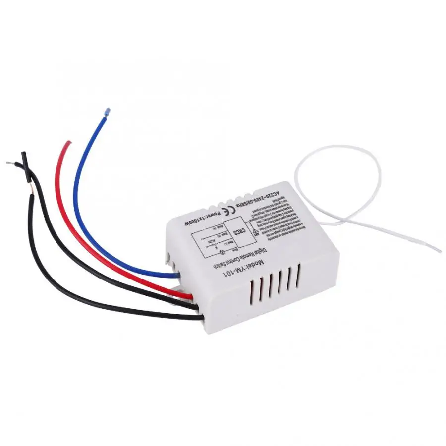 

220V Lamp Light Digital Wireless Wall Remote Control Switch Receiver Transmitter