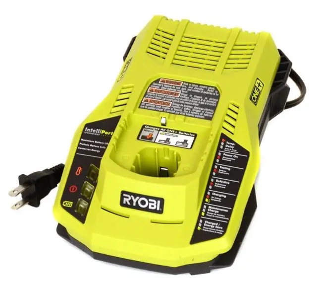 New Original Ryobi P117 18V One+ NiCd Li Ion Dual Chemistry IntelliPort