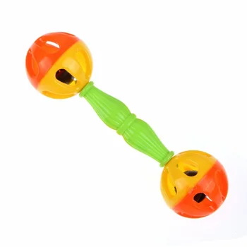 

Baby Toy Rattles Bells Shaking Dumbells Early Development Toys 0-12 Months