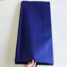 Новое поступление Королевский синий цвет 10 ярдов/шт Африканский стиль Нигерия хлопок Atiku кружева для Мужская одежда Atiku ткань 20 цветов 30