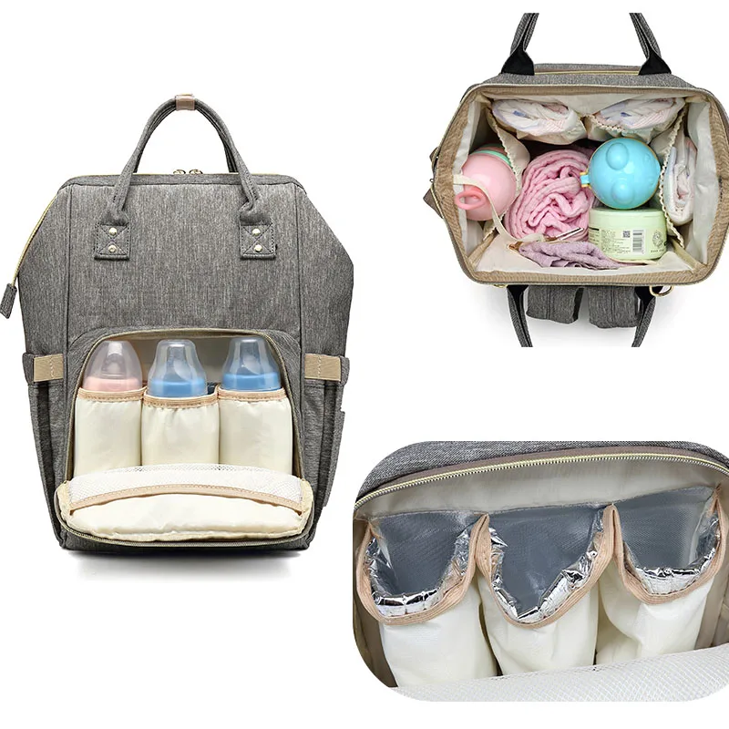 

Large Capacity Backpack Diaper Stroller Bag for Mom and Multifunction Mummy Maternity Travel Nappy Backpack Waterproof Handbags