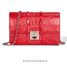 Gete клатч из крокодиловой кожи для женщин, тайская кожаная сумка на плечо, сумка для ужина, клатч на цепочке для женщин