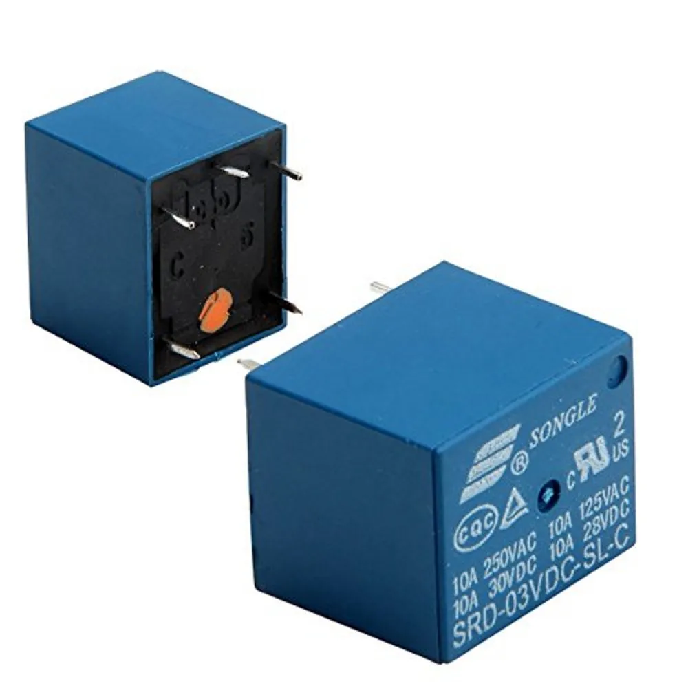 Relés SRD-03VDC-SL-C SRD-05VDC-SL-C SRD-09VDC-SL-C SRD-12VDC-SL-C 3 v