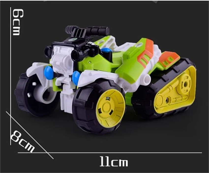 Action Figures Children's Creative Deformable Robots Cartoon Deformation Car Model Transformation Toys