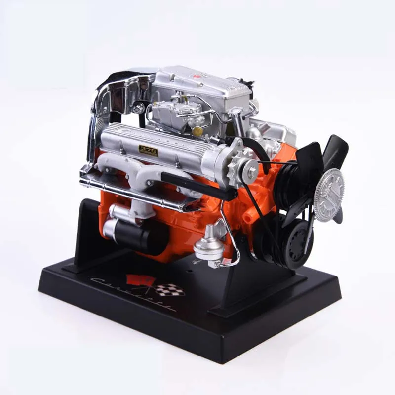 Mnotht 1:6 платформа солдатика модель двигателя Corvette V8 двигатель игрушки для 12in экшн