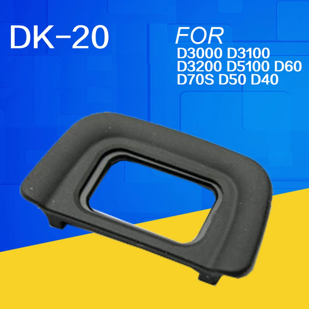 

Eyecup DK-20 Rubber Eye Cup Eyepiece Eyecup for Nikon D5200 D5100 D3300 D3200 D3100 D3000 D50 D60 D70S DSLR Camera accessories