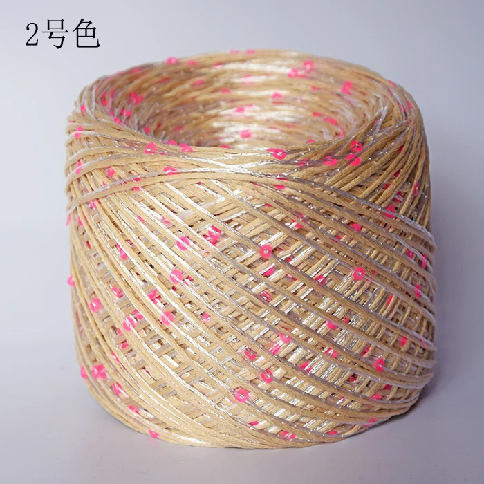 Новинка 250 г уникальный мерсеризованный хлопок с блестящей нитью skein Crafts толстая пряжа для вязания швейной нити, X3053