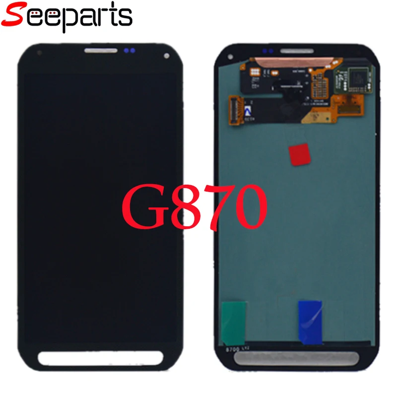 ЖК-дисплей 5 1 дюйма для SAMSUNG GALAXY G870 S5 Active сенсорный экран с цифровым