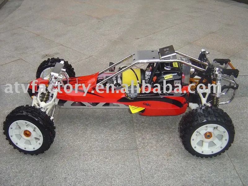 

Free shipping Gas Powered rc remoted car,30.5cc engine baja ss