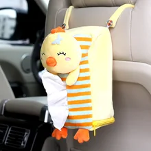 Tancredy держатель салфетки задняя подвесная коробка из ткани Чехлы для салфеток бумажный держатель для полотенец чехол держатель для бумажных полотенец автомобильные аксессуары