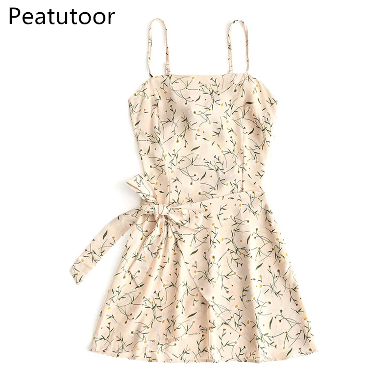 ZAN-STYLE-Boho-Floral-Prints-Bowknot-Tied-Cut-Out-Mini-Dress-Women-Halter-Backless-Belted-Beach (7)