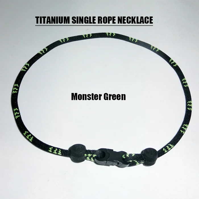 Китай дешевый одинарная веревка титановое ожерелье