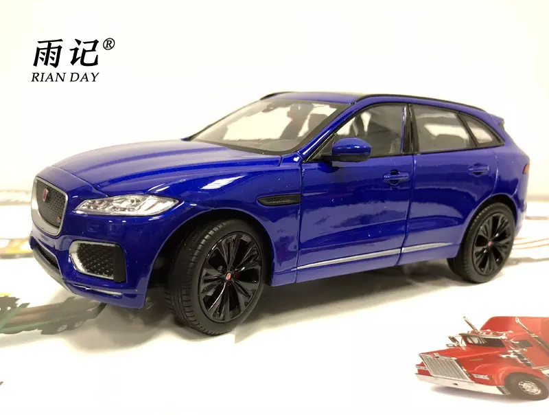 WELLY 1/24 масштаб Британия Ягуар F-Pace SUV литая модель металлическая модель автомобиля игрушка для подарка/детей/коллекции