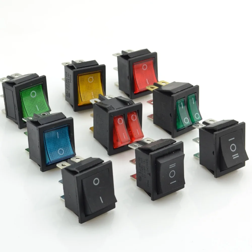 

2pcs 6Pin Rocker Switch Power Switch