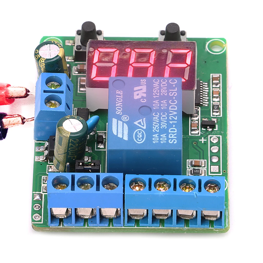 

DC Relay Module Control Board 12V Switch Load Voltage Detection Test Monitor Drop Ship Support