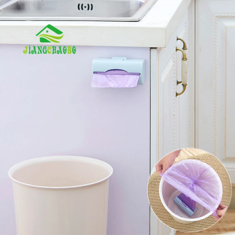 

JiangChaoBo Garbage Bags Storage Box Wall-Mounted Storage Box Kitchen Supplies Mini Box Plastic Bag Extraction Box