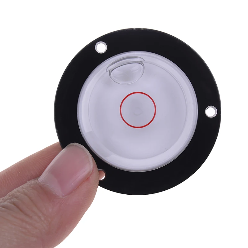 

Bubble Level Circular Precision Spirit Level Round Spirit Level Bubble White Color 4.3cm