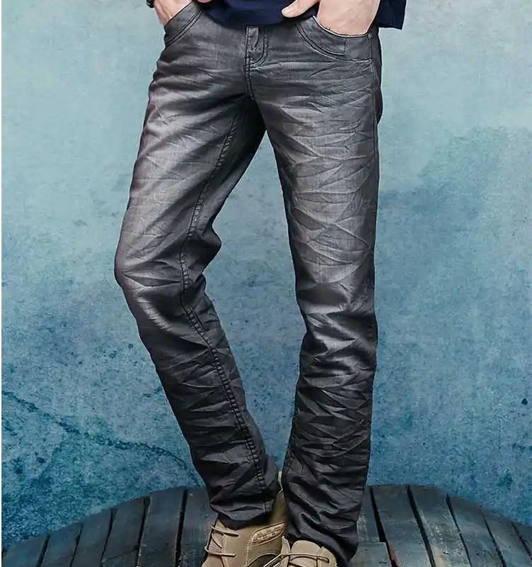 2017 thin breathable cotton 100 men's three dimensional fashion jeans