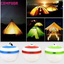 Открытый аварийный светильник светодиодный кемпинг Hik палатка рыболовный Фонарь подвесной свет 11,1