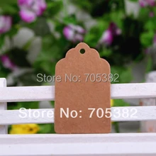 3*5 см(со шнуром) Малый размер крафт пустая подвесная бирка закладки для книг ценовая метка Закладка(aa-565