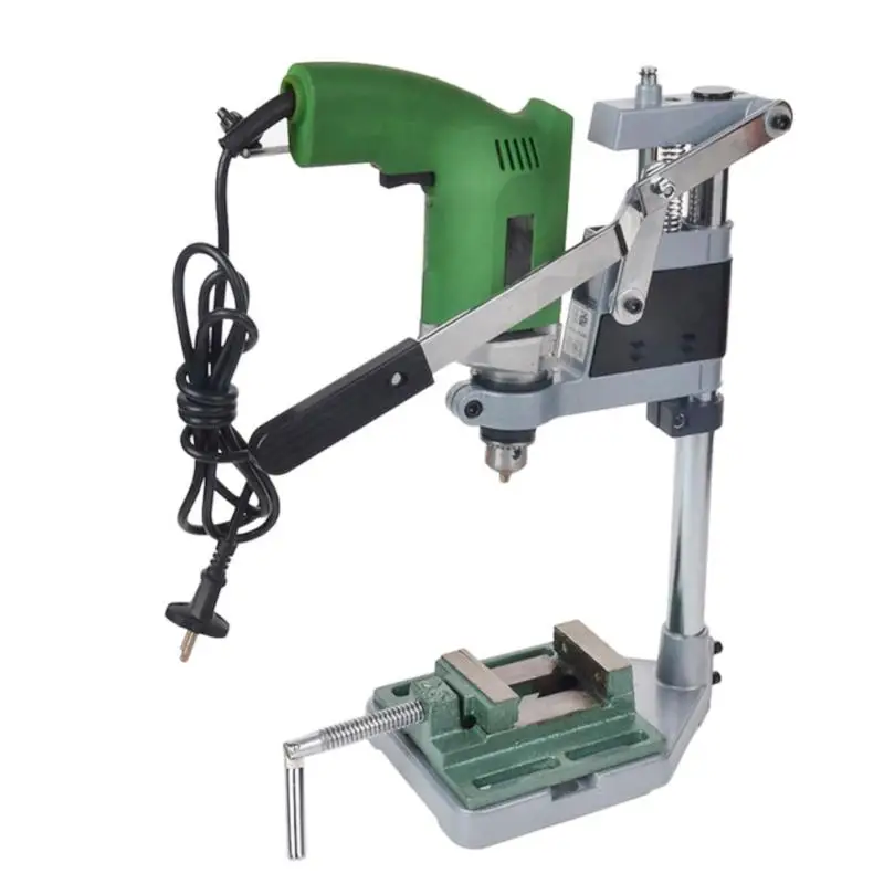 Single Head Electric Drill Holder Power Rotary Tools Bracket Dremel Grinder Rack Stand Clamp Grinder