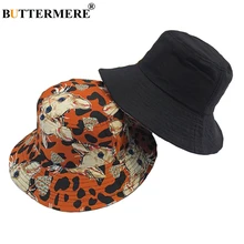 BUTTERMERE Bucket Hat Female Orange Cotton Reversible Bucket Hat For Girls Summer Cat Cute Thin Fisherman Bucket Hat For Women BUTTERMERE Bucket Hat Female Orange Cotton Reversible Bucket Hat For Girls Summer Cat Cute Thin Fisherman Bucket Hat For Women