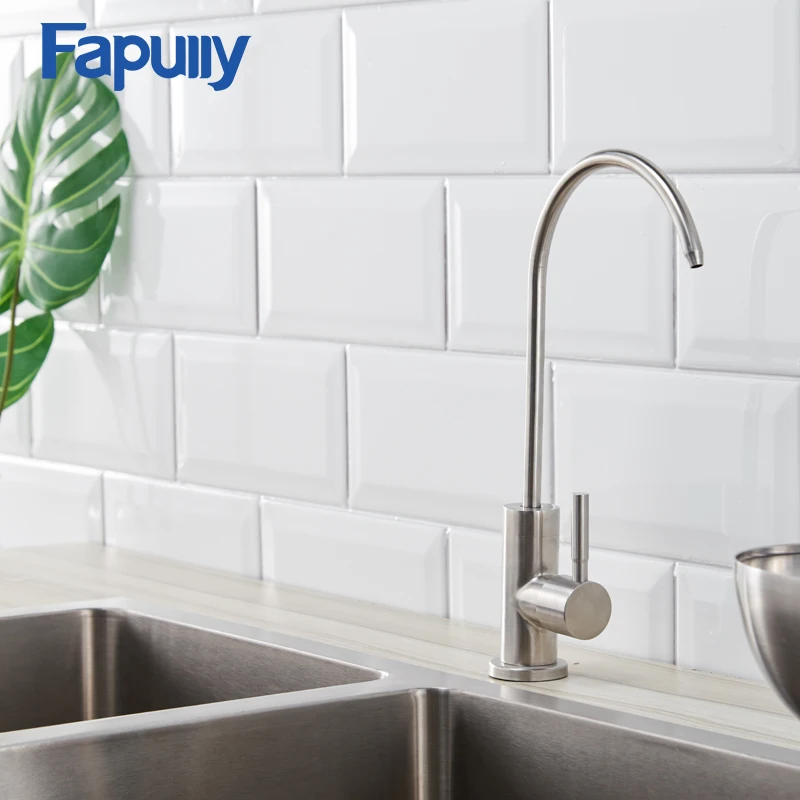 Copper Nickel Brushed Swivel Drinking Water Faucet 3 Way Water Filter Purifier Kitchen Faucets For Sinks Taps 247-33A Copper Nickel Brushed Swivel Drinking Water Faucet 3 Way Water Filter Purifier Kitchen Faucets For Sinks Taps 247-33A