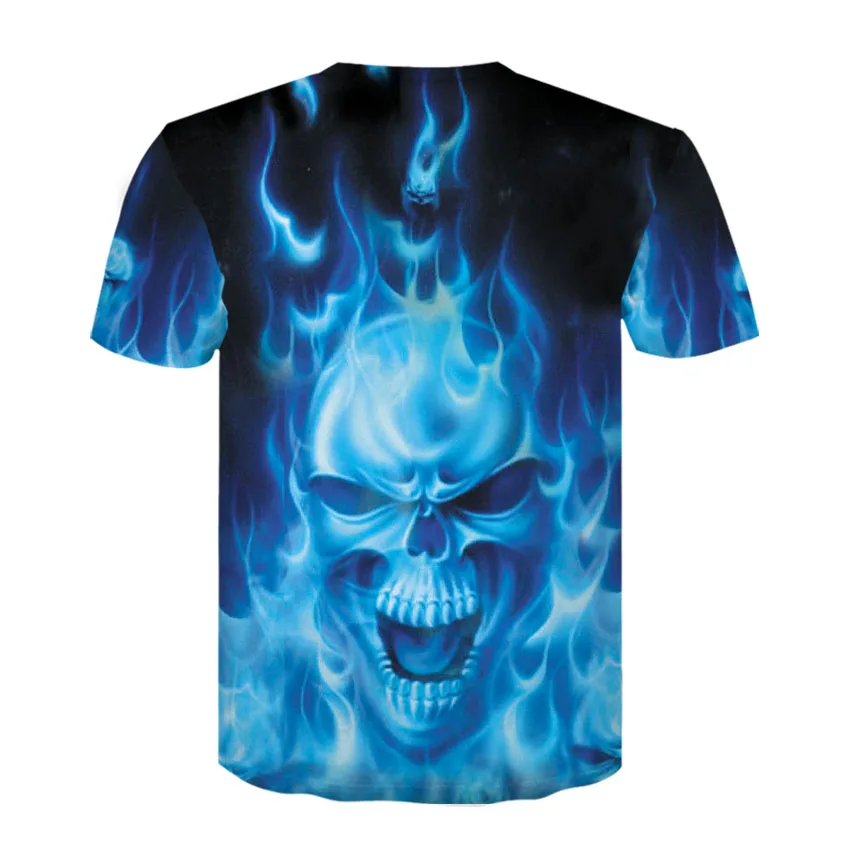 DEWIN Du Thunder Skull Футболка мужская женская хип-хоп летняя футболка Camisa Masculina женская футболка унисекс футболка harajuku