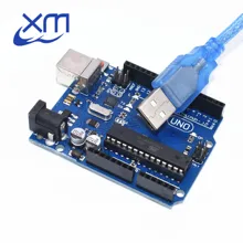 10 наборов UNO R3 для совместимых MEGA328P ATMEGA16U2 10 шт UNO R3+ 10 шт кабелей