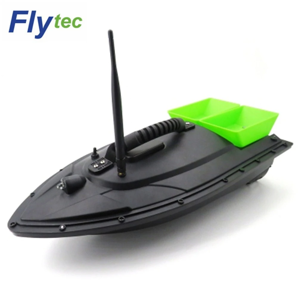 

Flytec 2011-5 Fishing Tool Smart RC Bait Boat Toy Digital Automatic Frequency Modulation Remote Radio Control Device Fish Toys
