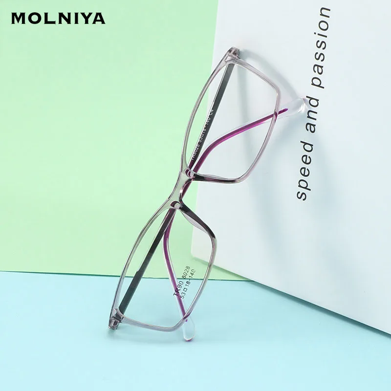 

Fshion Women Ultralight Comfortable Square Frame Glasses Men Retro Myopia Spectacles Optics Prescription Eyeglasses