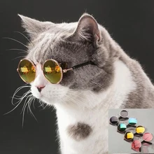 Кошачьи солнцезащитные очки, солнечные очки для домашних животных, маленькие крутые очки для кошек, летние очки для собак, Аксессуары для кошек