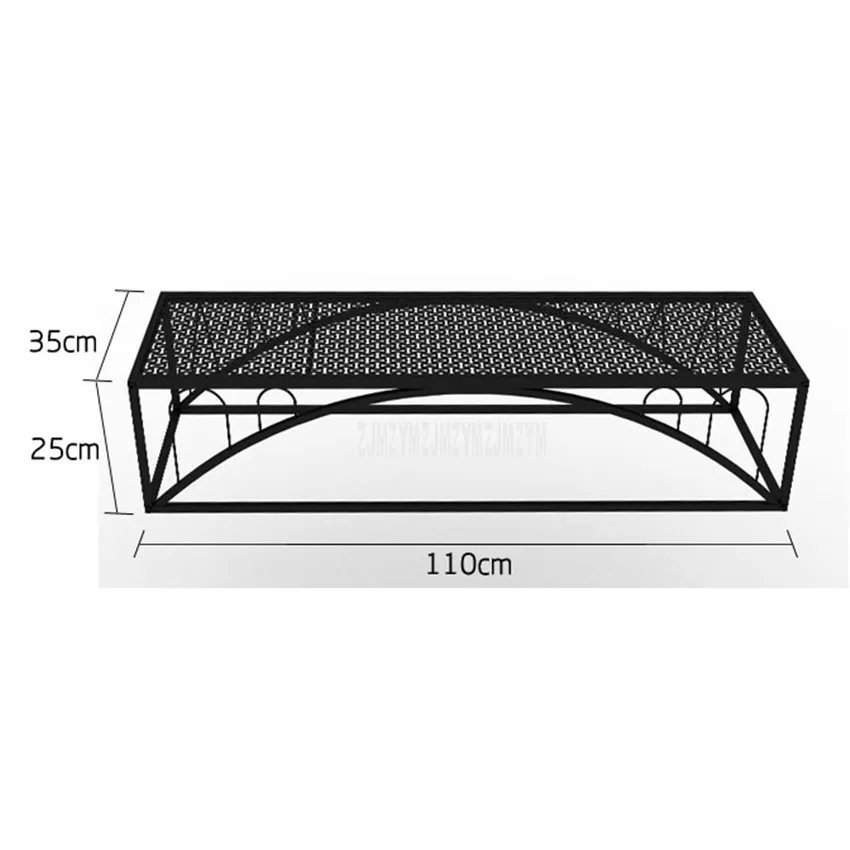 العالمي سطح المكتب LED LCD حامل تلفاز دعم قاعدة الحديد الفن المعادن أقوى التلفزيون مكتب منضدية التلفزيون قاعدة قوس 110*35*25 سنتيمتر