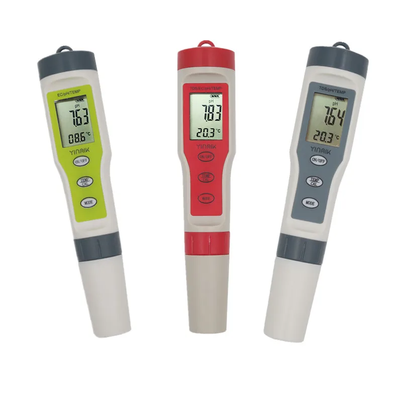 

Digital PH TDS EC Meter Temperature tester Filter Measuring Water High Quality Purity Tester for pool aquarium 20%off