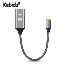 Последний usb type C к HDMI конвертер мужчин и женщин 4 к 60 Гц HDMI USBC Тип C Кабель-адаптер для samsung Galaxy S8 S9 Note 8 Macbook