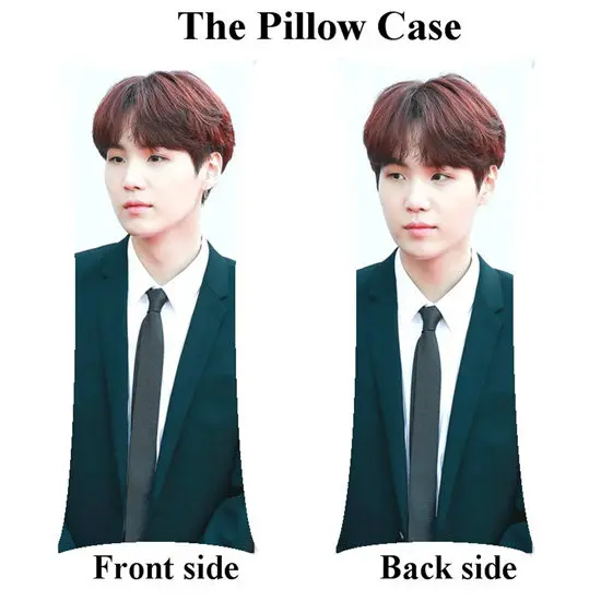 Boyfriend Bangtan Boys SUGA Only наволочка на заказ - Цвет: Pillowcase